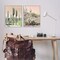 Stupell Industries Saguaro Cactus Desertscape 2 pc Framed Giclee Wall Art Set Design by Susan Bryant